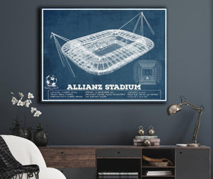 Cutler West Juventus Football Club Allianz Stadium Stadium Soccer Print