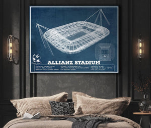 Cutler West Juventus Football Club Allianz Stadium Stadium Soccer Print