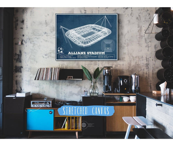 Cutler West Juventus Football Club Allianz Stadium Stadium Soccer Print