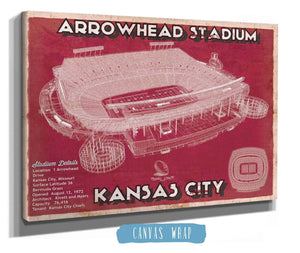 Cutler West Kansas City Chiefs Arrowhead Stadium Vintage Football Print