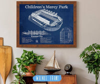 Cutler West Kansas City Children's Mercy Park Vintage Soccer MLS Print