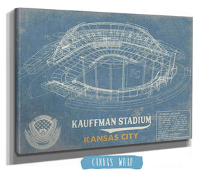 Cutler West Kansas City Royals Kauffman Stadium Vintage Baseball Print