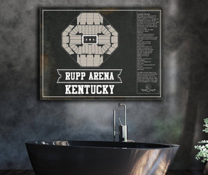 Cutler West Kentucky Wildcats Rupp Arena Black And White