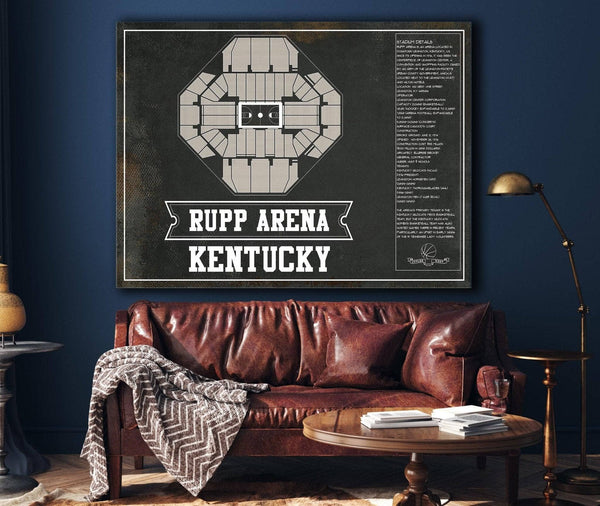 Cutler West Kentucky Wildcats Rupp Arena Black And White