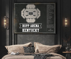 Cutler West Kentucky Wildcats Rupp Arena Black And White