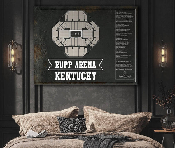 Cutler West Kentucky Wildcats Rupp Arena Black And White