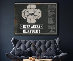 Cutler West Kentucky Wildcats Rupp Arena Black And White