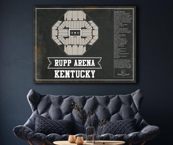 Cutler West Kentucky Wildcats Rupp Arena Black And White