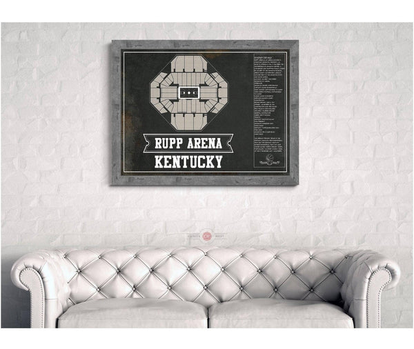Cutler West Kentucky Wildcats Rupp Arena Black And White