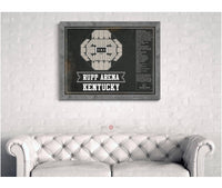Cutler West Basketball Collection Kentucky Wildcats Rupp Arena Black And White