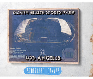 Cutler West LAFC Vintage Banc of California Stadium MLS Soccer Print