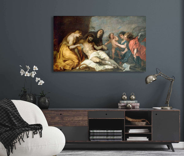 Cutler West Lamentation Over The Dead Christ by Anthony Van Dyck