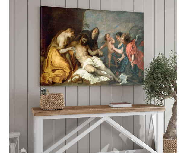 Cutler West Lamentation Over The Dead Christ by Anthony Van Dyck
