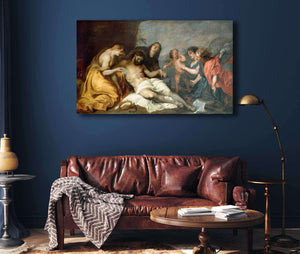 Cutler West Lamentation Over The Dead Christ by Anthony Van Dyck