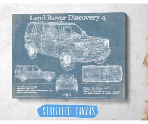 Cutler West Land Rover Discovery 4 Blueprint Vintage Auto Patent Print