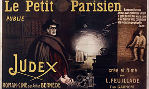 24" x 16" / Unframed Cutler West Le Petit Parisien Publie Judex Roman Cine Par Arthur Bernede by Leonetto Cappiello
