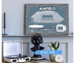 Cutler West Liverpool F.C - Anfield European Football / Soccer Print