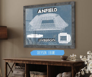 Cutler West Liverpool F.C - Anfield European Football / Soccer Print