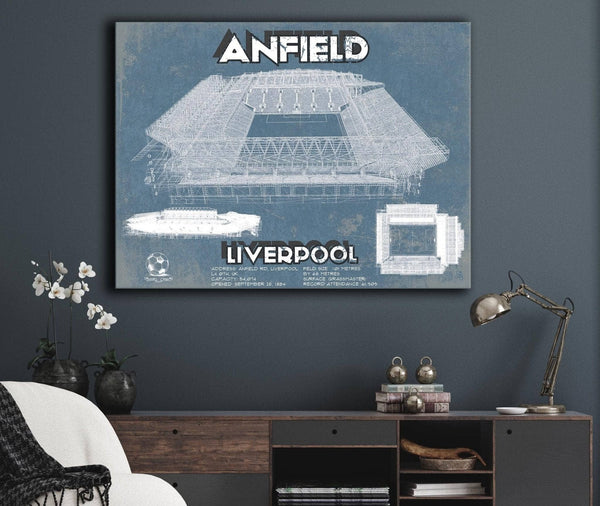 Cutler West Liverpool F.C - Anfield European Football / Soccer Print