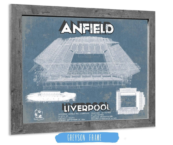 Cutler West Liverpool F.C - Anfield European Football / Soccer Print