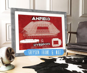 Cutler West Liverpool F.C - Anfield European Football / Soccer Team Color Print