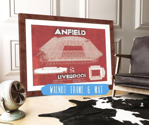 Cutler West Liverpool F.C - Anfield European Football / Soccer Team Color Print