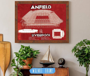 Cutler West Liverpool F.C - Anfield European Football / Soccer Team Color Print