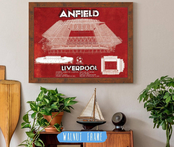 Cutler West Liverpool F.C - Anfield European Football / Soccer Team Color Print