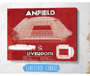 Cutler West Liverpool F.C - Anfield European Football / Soccer Team Color Print