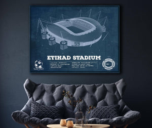 Cutler West Manchester City FC- Etihad Stadium Soccer