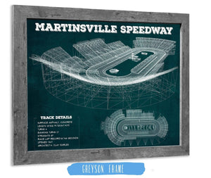 Cutler West Martinsville Speedway NASCAR Race Track Print