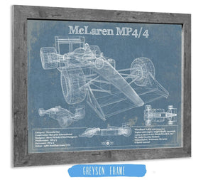 Cutler West McLaren MP4-4 Formula One Race Car Print
