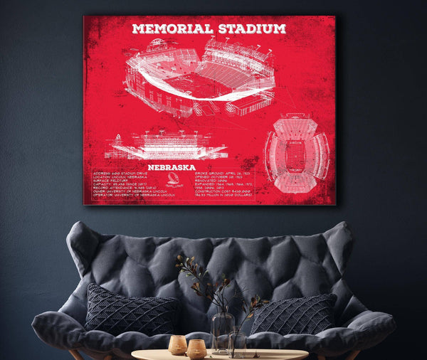 Cutler West Memorial Stadium (Lincoln) Nebraska Cornhuskers Team