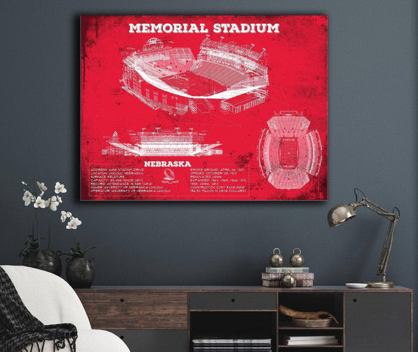 Cutler West Memorial Stadium (Lincoln) Nebraska Cornhuskers Team