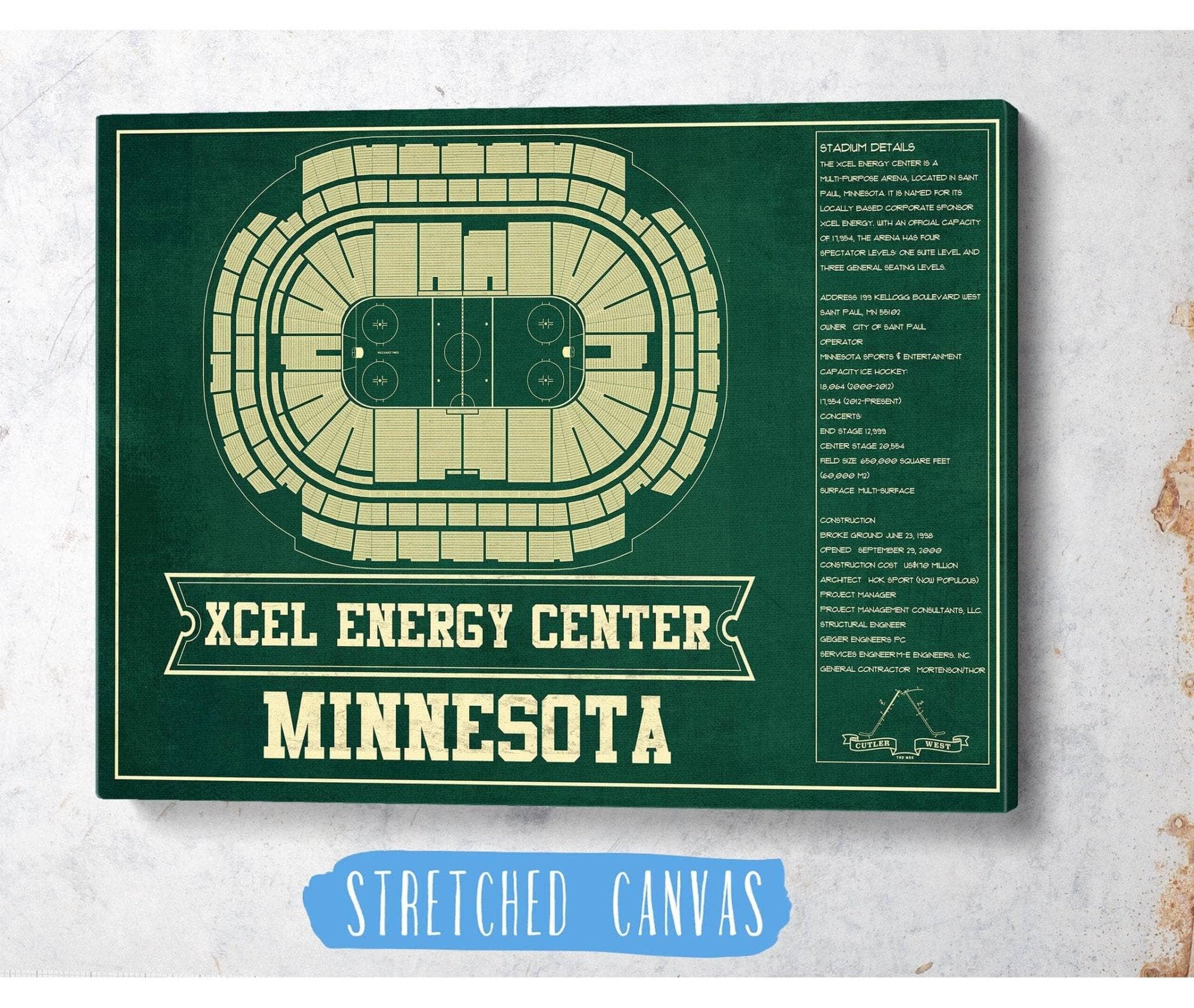 Seating Charts  Xcel Energy Center
