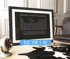 Cutler West Modern Periodic Table of Elements Science Print - Framed or Unframed Chemistry Art