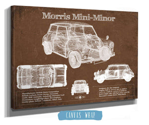 Cutler West Morris Mini-Minor Vintage Auto Print