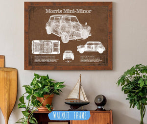 Cutler West Morris Mini-Minor Vintage Auto Print