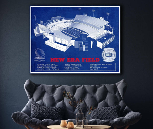 Cutler West New Era Field Buffalo Bills Team Color