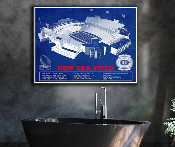Cutler West New Era Field Buffalo Bills Team Color