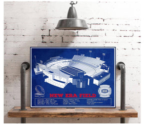 Cutler West New Era Field Buffalo Bills Team Color