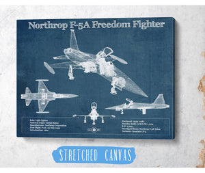 Cutler West Northrop F-5A Freedom Fighter Patent Blueprint Original Military Wall Art