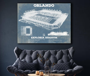 Cutler West Orlando City Soccer Club - Exploria Stadium Soccer Print