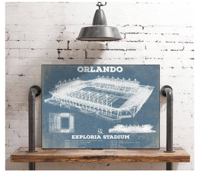 Cutler West Orlando City Soccer Club - Exploria Stadium Soccer Print