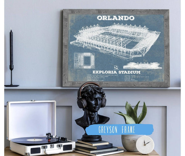 Cutler West Orlando City Soccer Club - Exploria Stadium Soccer Print