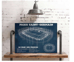 Cutler West Paris Saint-Germain FC - Parc des Princes Stadium Soccer Print