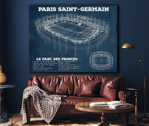 Cutler West Paris Saint-Germain FC - Parc des Princes Stadium Soccer Print