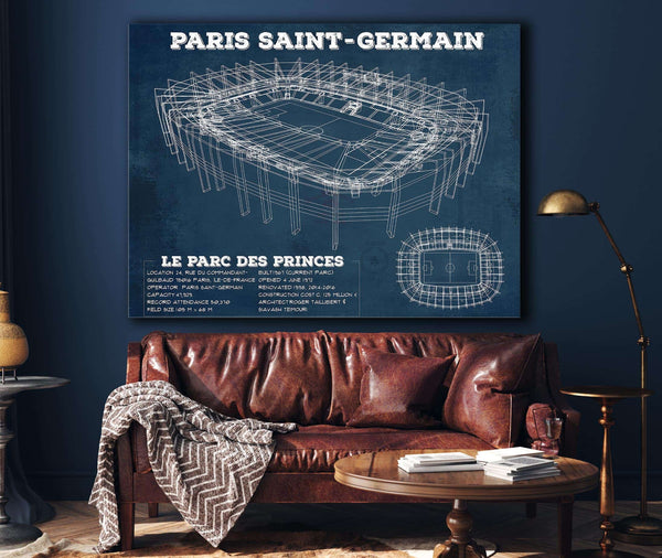 Cutler West Paris Saint-Germain FC - Parc des Princes Stadium Soccer Print
