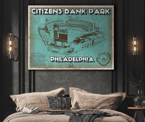 Cutler West Philadelphia Phillies - Citizens Bank Park - Vintage Baseball Print
