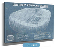 Cutler West Pro Football Collection Arizona Cardinals University Of Phoenix Stadium Vintage Football Print